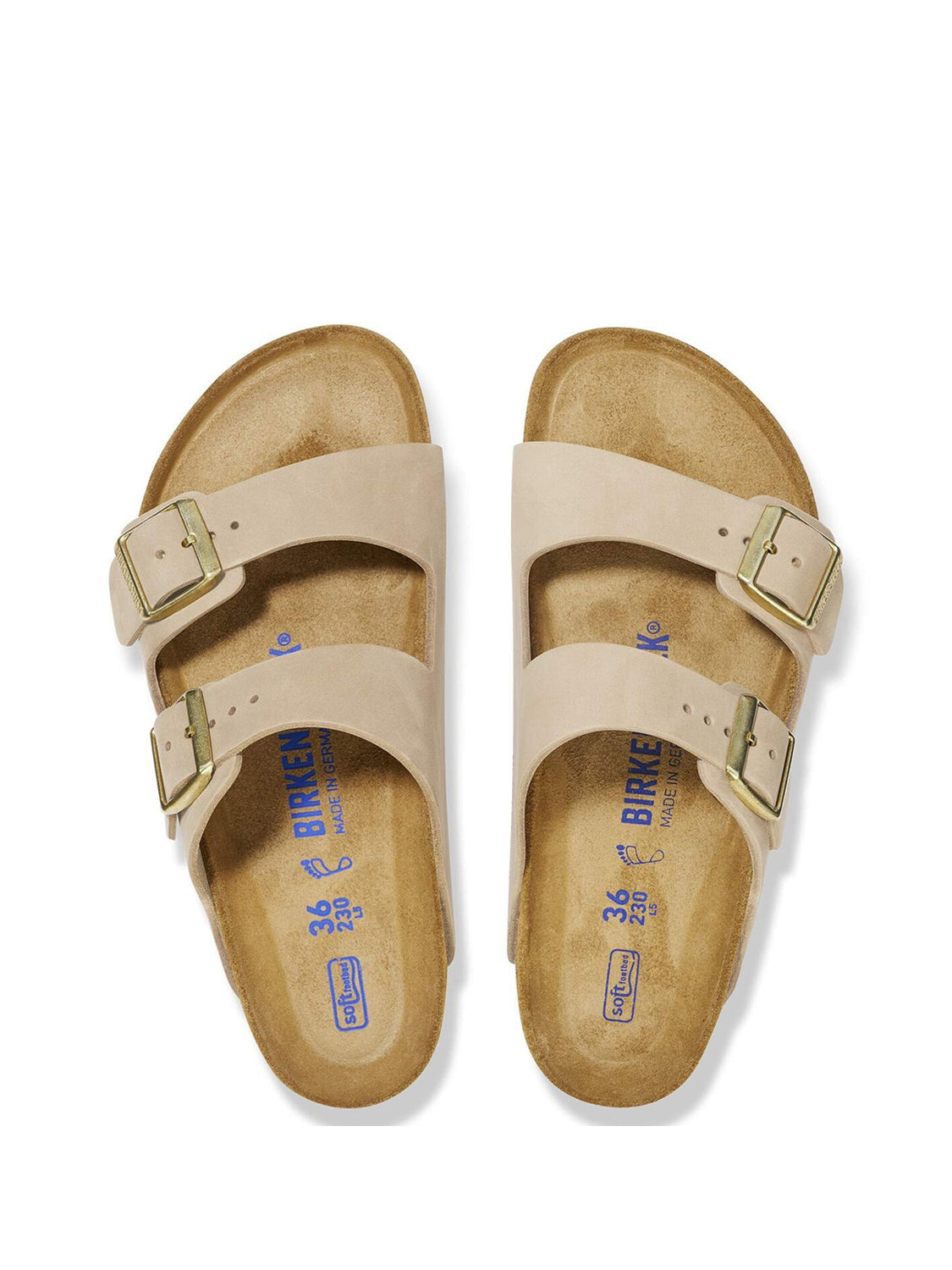 Birkenstock Sandalo Basso Donna Arizona Sfb Sabbia