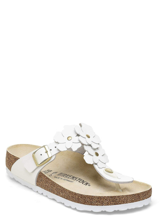 Birkenstock Sandalo Basso Donna Gizeh Bianco