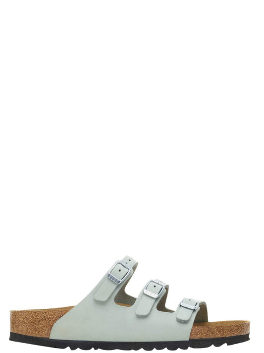 Birkenstock Sandalo Basso Donna Florida Sage Chiaro