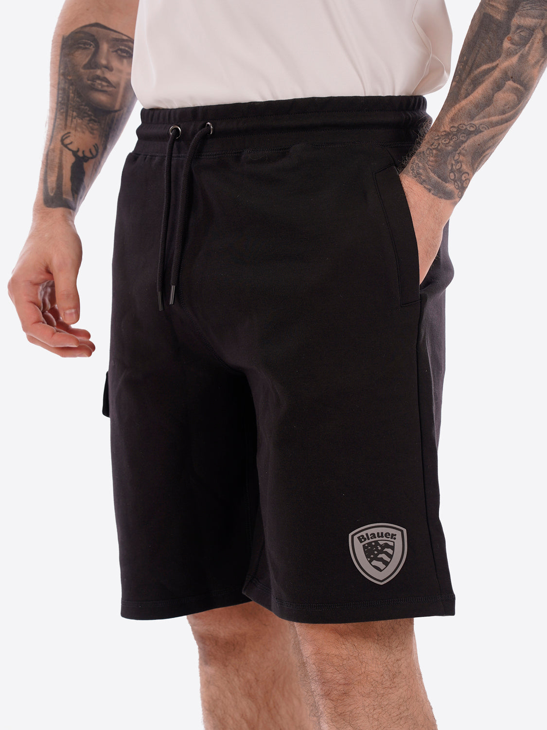 Blauer Bermuda Uomo Pacificx Nero