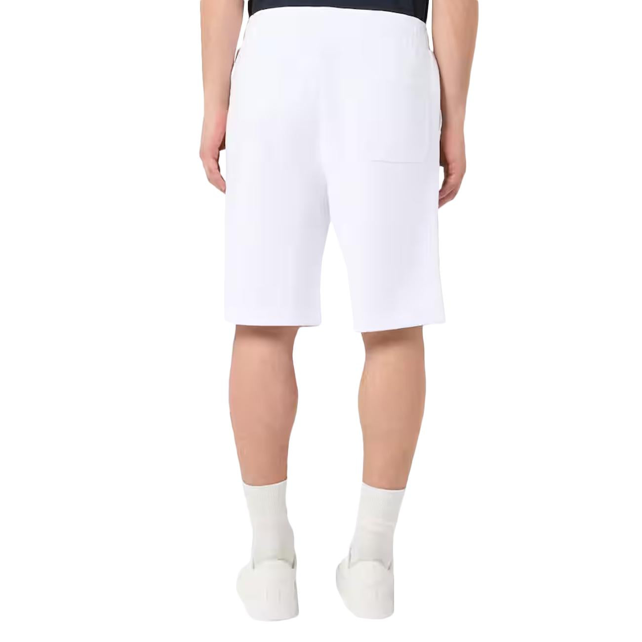 Blauer Shorts Uomo Summer Bianco ottico