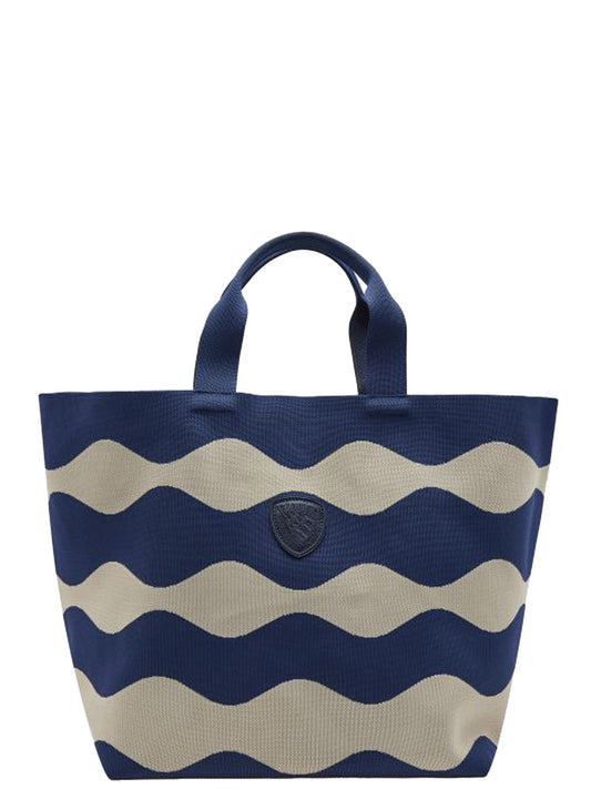 Blauer Borsa Pochette Uomo Nero