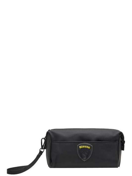Blauer Borsa Pochette Uomo Nero