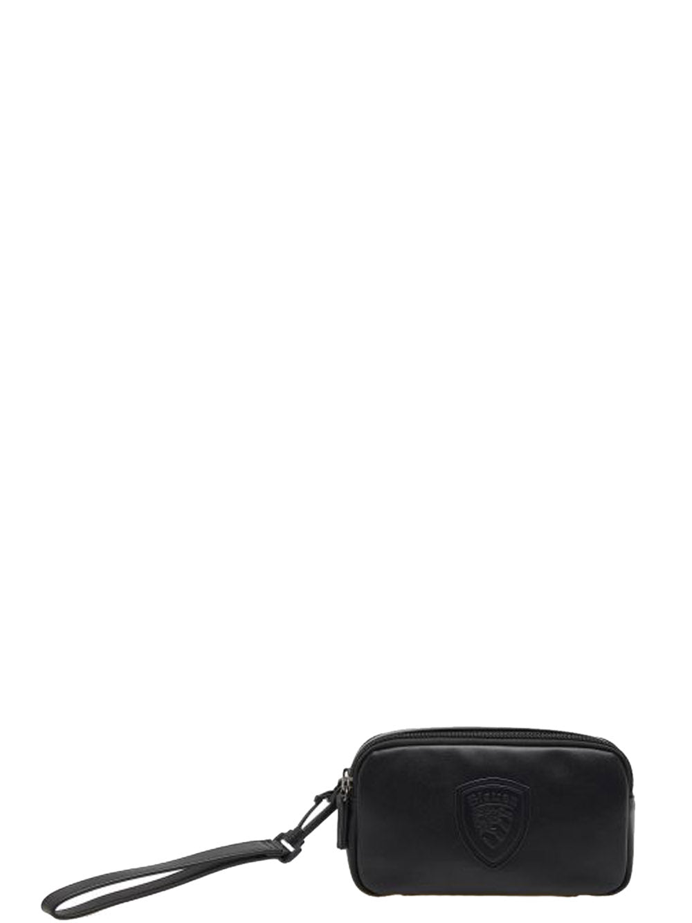 Blauer Borsa Pochette Uomo Nero