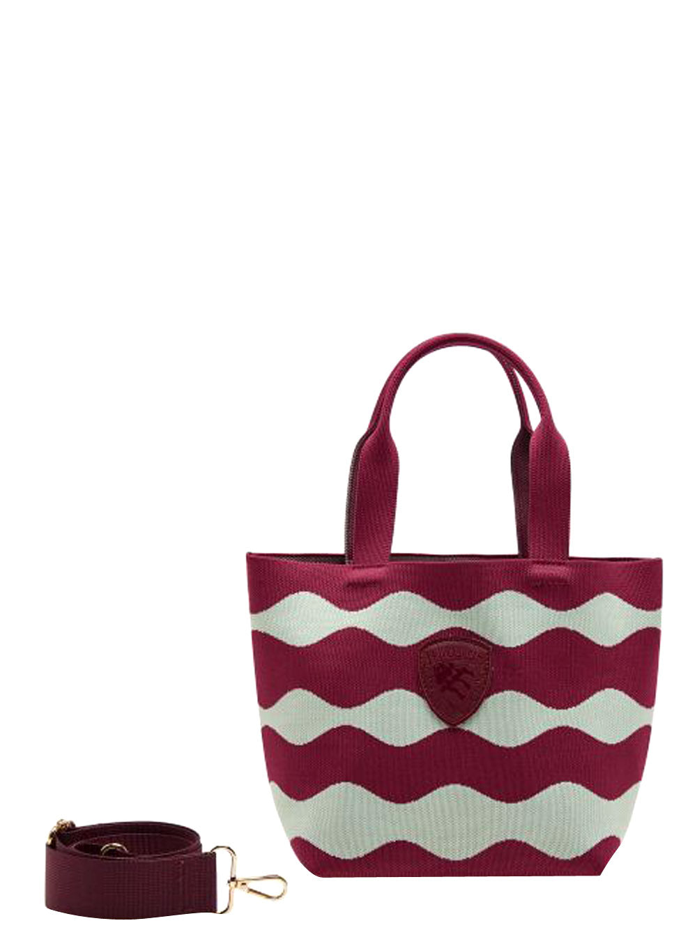 Blauer Borsa Pochette Uomo Nero