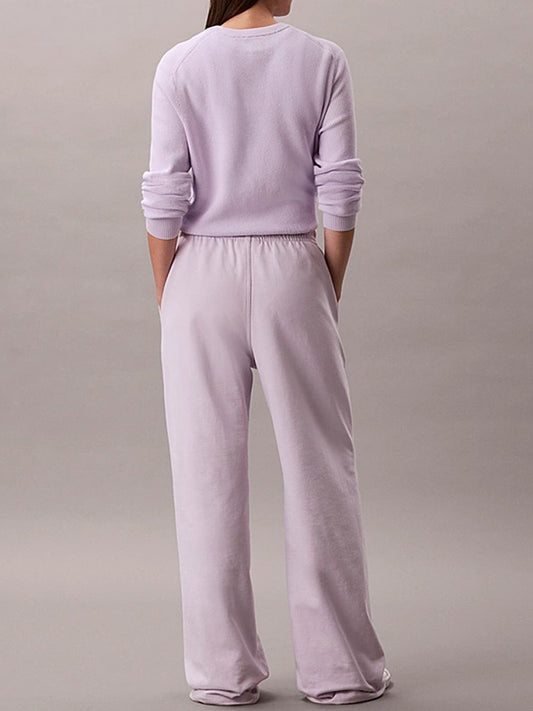 Pantalone Tuta Donna Lilla
