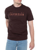 calvin klein t shirt uomo marrone 2775567