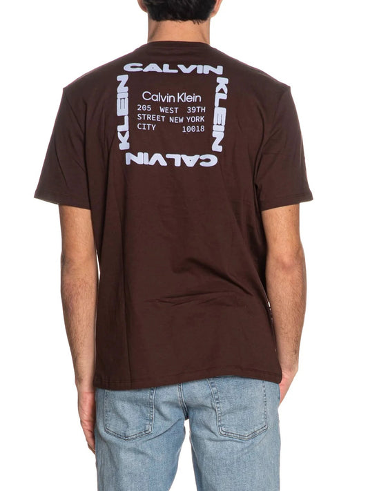 T-shirt Uomo Marrone