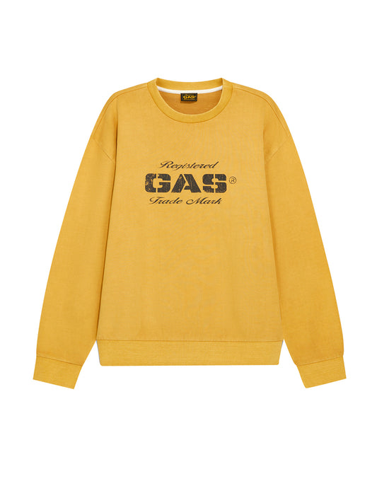 Felpa Girocollo Uomo Dean Giallo
