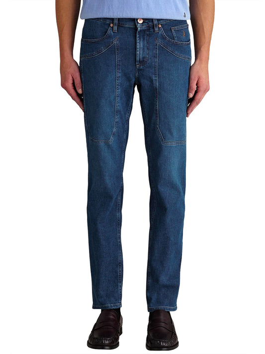 Jeckerson Jeans Slim Uomo John Denim
