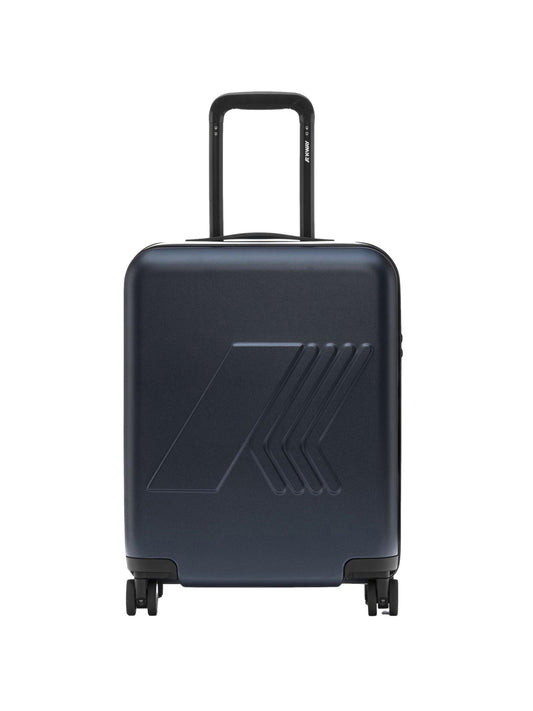 Trolley Unisex Eudoxie Logo Blu scuro