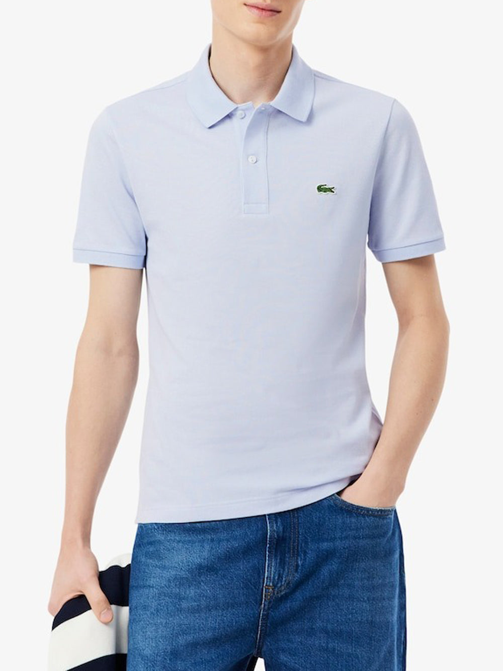 Polo Uomo Blu chiaro