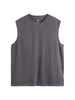 levis canotta uomo muscle tank grigio scuro 204101