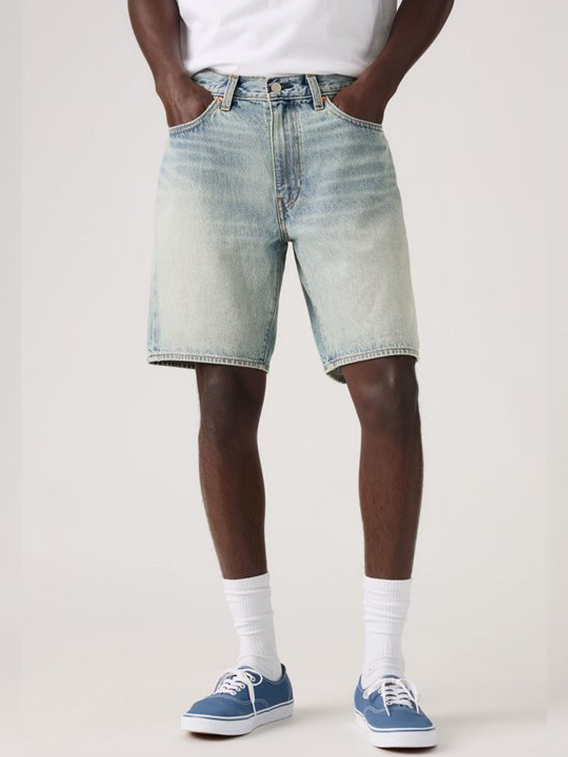 Levi's Shorts Jeans Uomo 468 Loose Denim