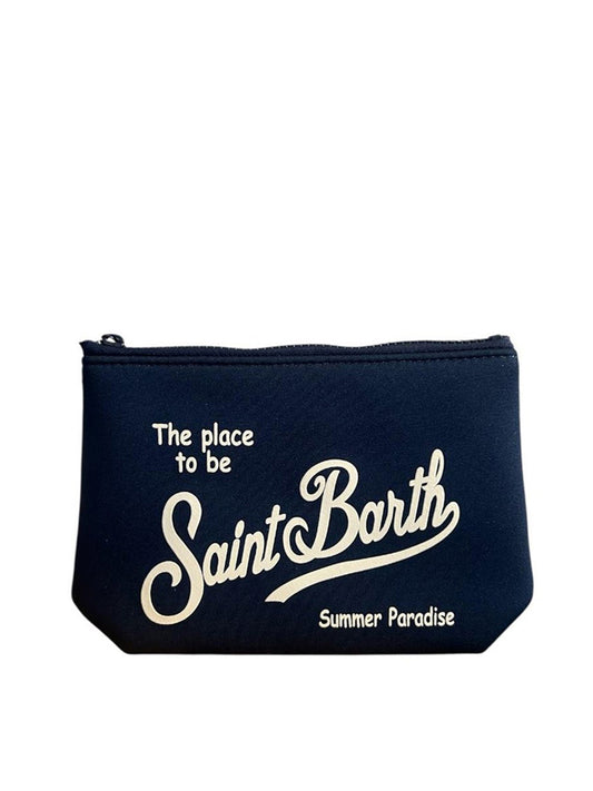 Borsa Pochette Unisex Aline Navy