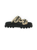 mou ciabatte donna eva one piece slide two buckles nero 4241989
