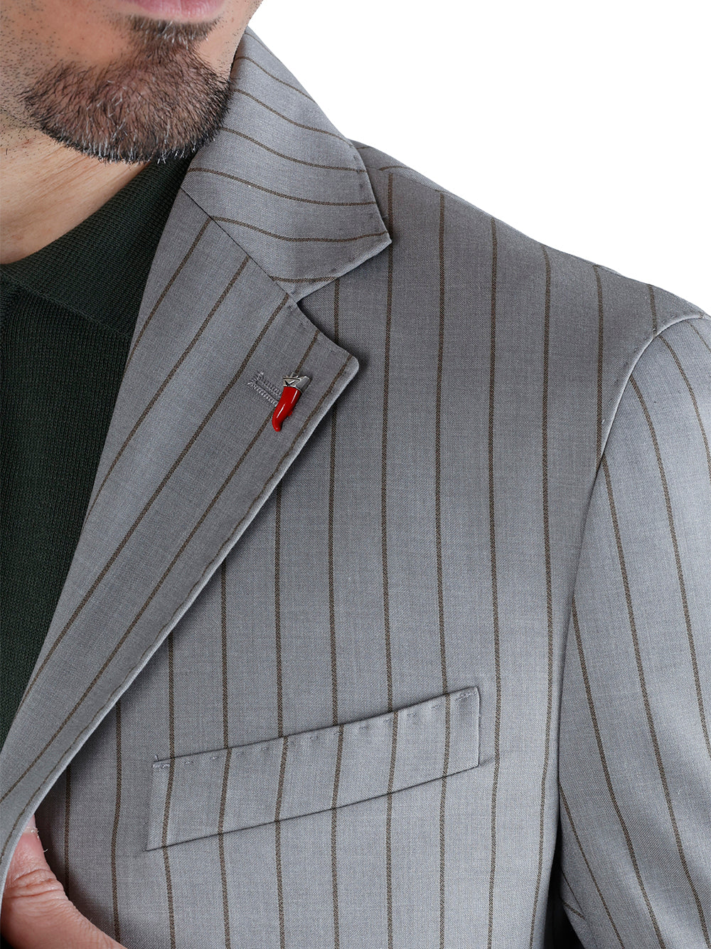 Abito Casual Uomo Grigio
