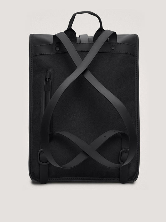 Zaino Unisex Rolltop Mini W3 Nero