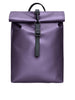 rains zaino unisex rolltop mini w3 viola 6629178