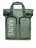 rains zaino unisex texel w3 verde 1230984