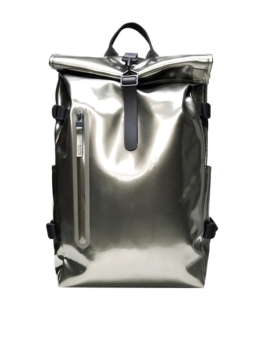 Zaino Unisex Rolltop Argento