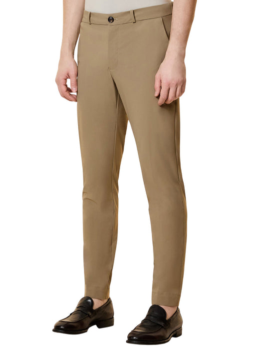 RRD Pantalone Casual Uomo Surflex Chino Jo Tabacco