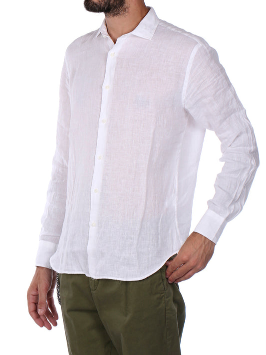 Savile Row Camicia Casual Uomo francese m/l Bianco