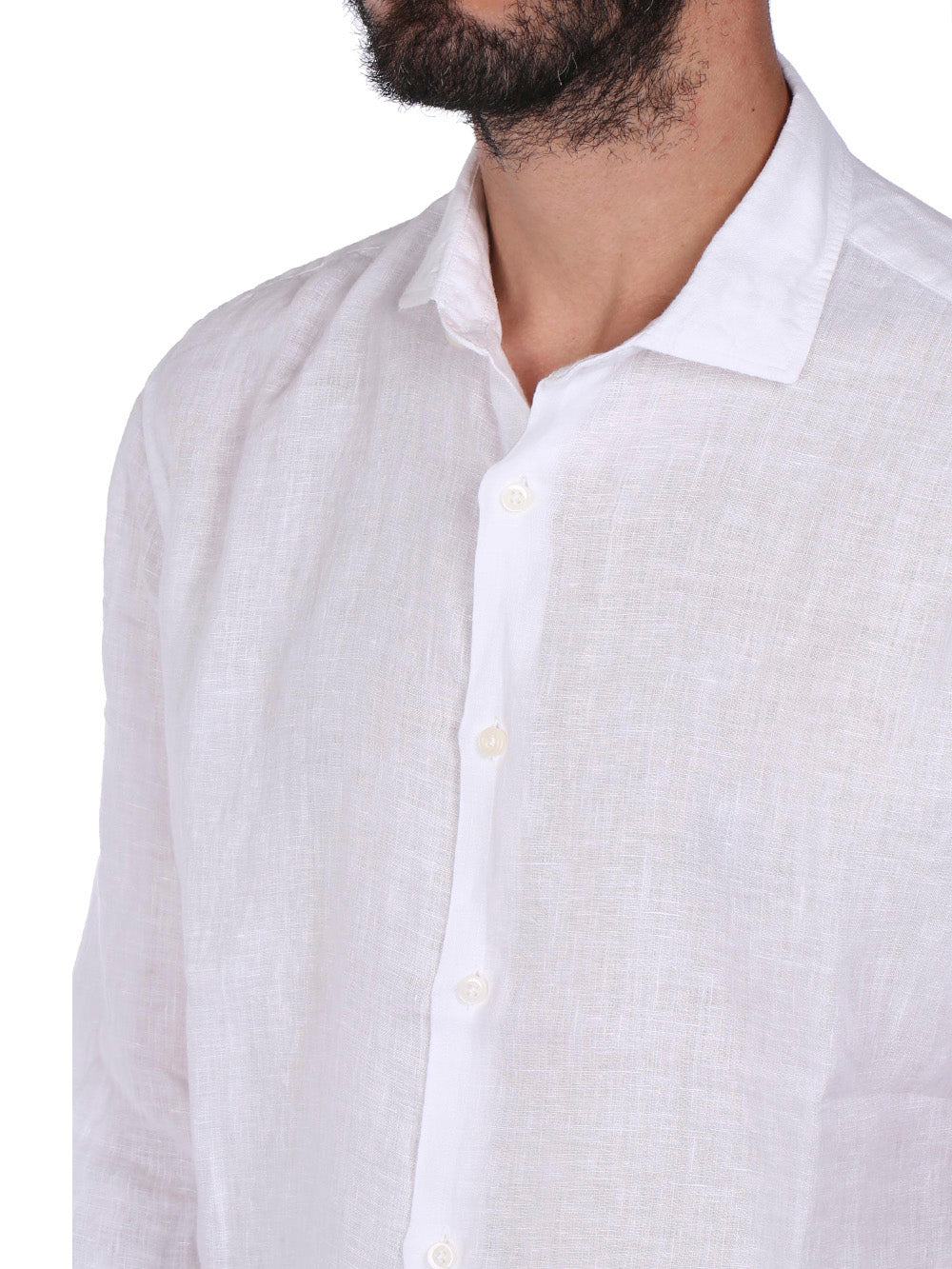 Savile Row Camicia Casual Uomo francese m/l Bianco