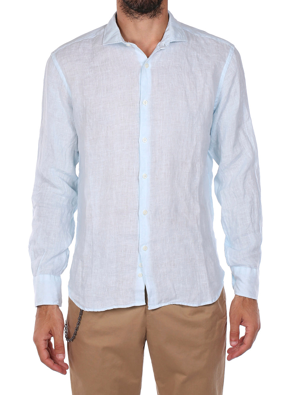 Savile Row Camicia Casual Uomo francese m/l Anice