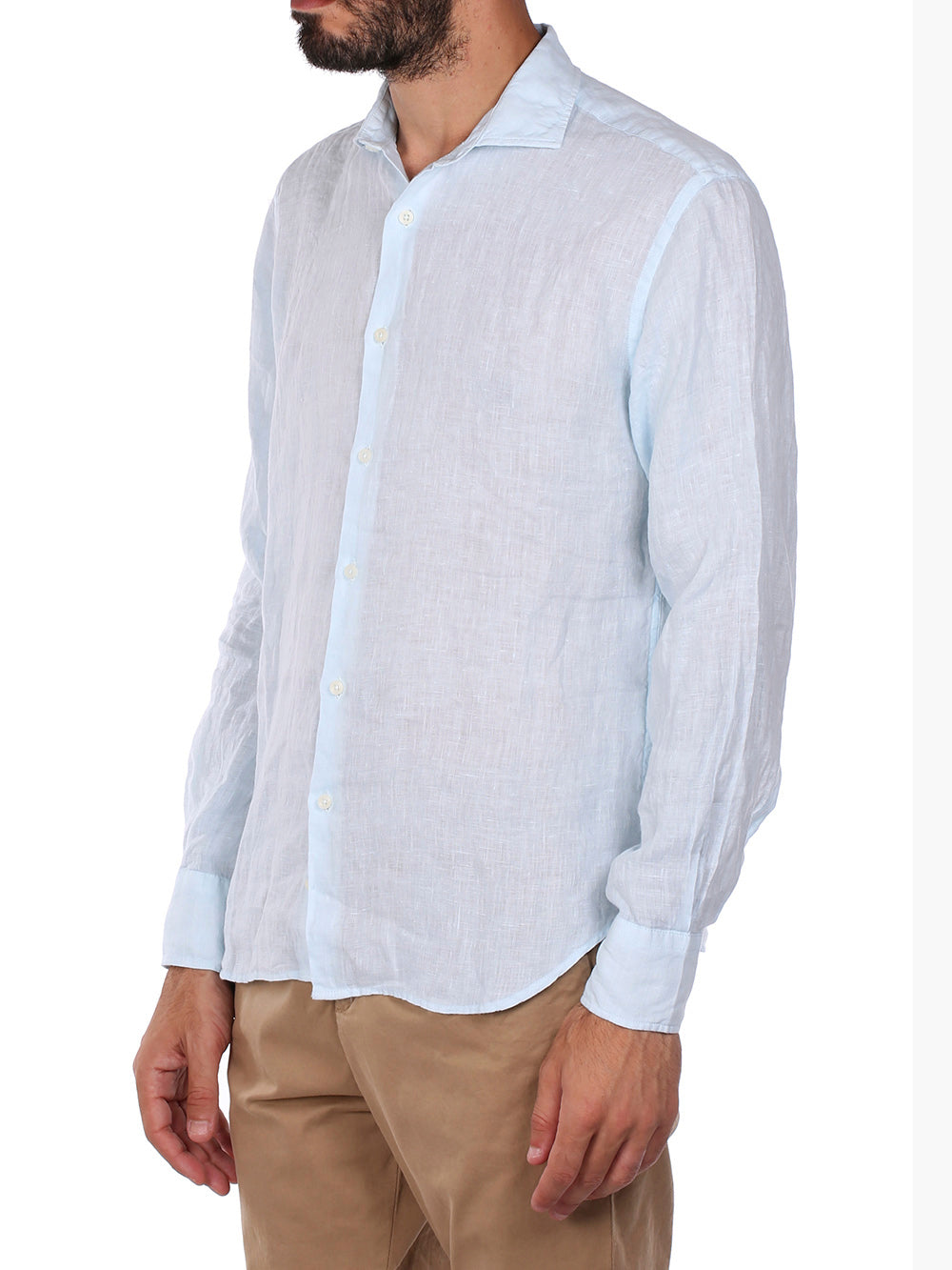 Savile Row Camicia Casual Uomo francese m/l Anice
