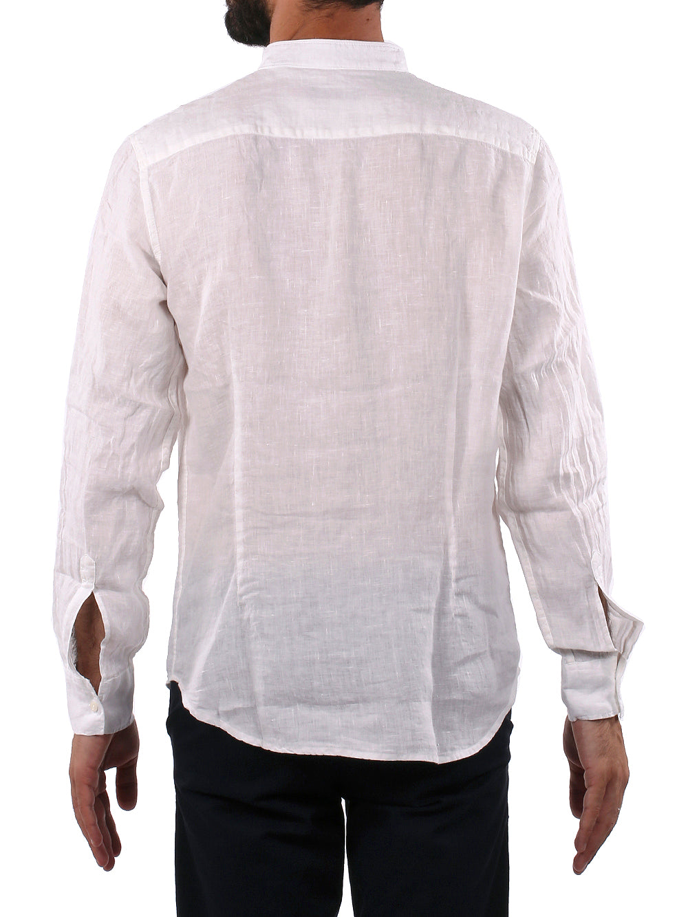 Savile Row Camicia Casual Uomo coreana m/l Bianco