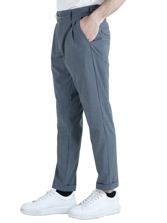 Pantalone Casual Uomo Grigio