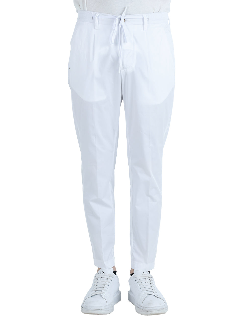 Pantalone Casual Uomo Panna
