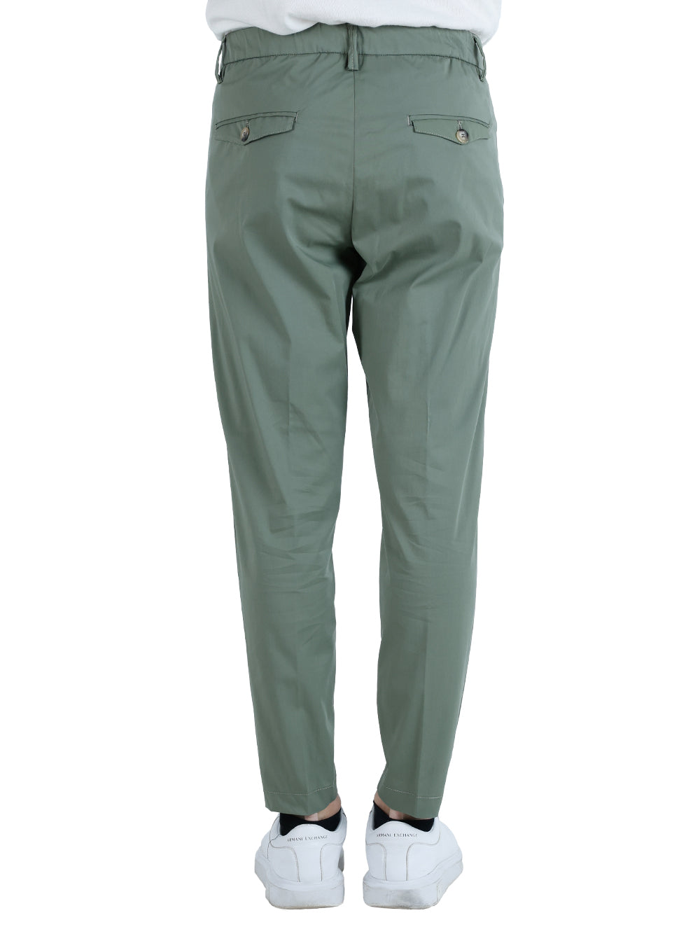 Pantalone Casual Uomo Salvia