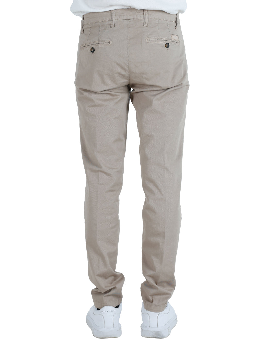 Pantalone Casual Uomo Beige scuro