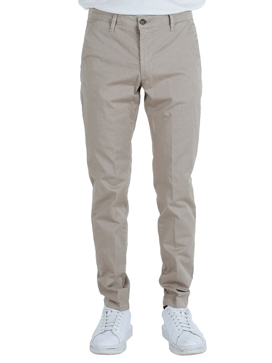 Pantalone Casual Uomo Beige scuro