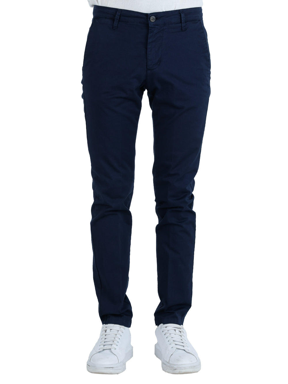 Pantalone Casual Uomo Blu