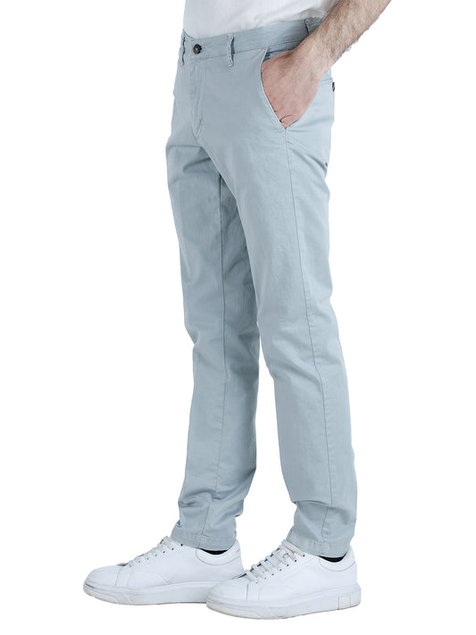 Pantalone Casual Uomo Grigio