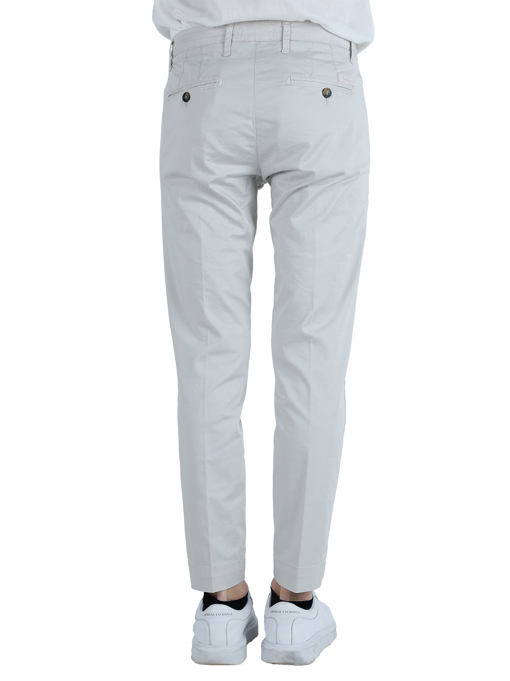 Pantalone Casual Uomo Beige chiaro