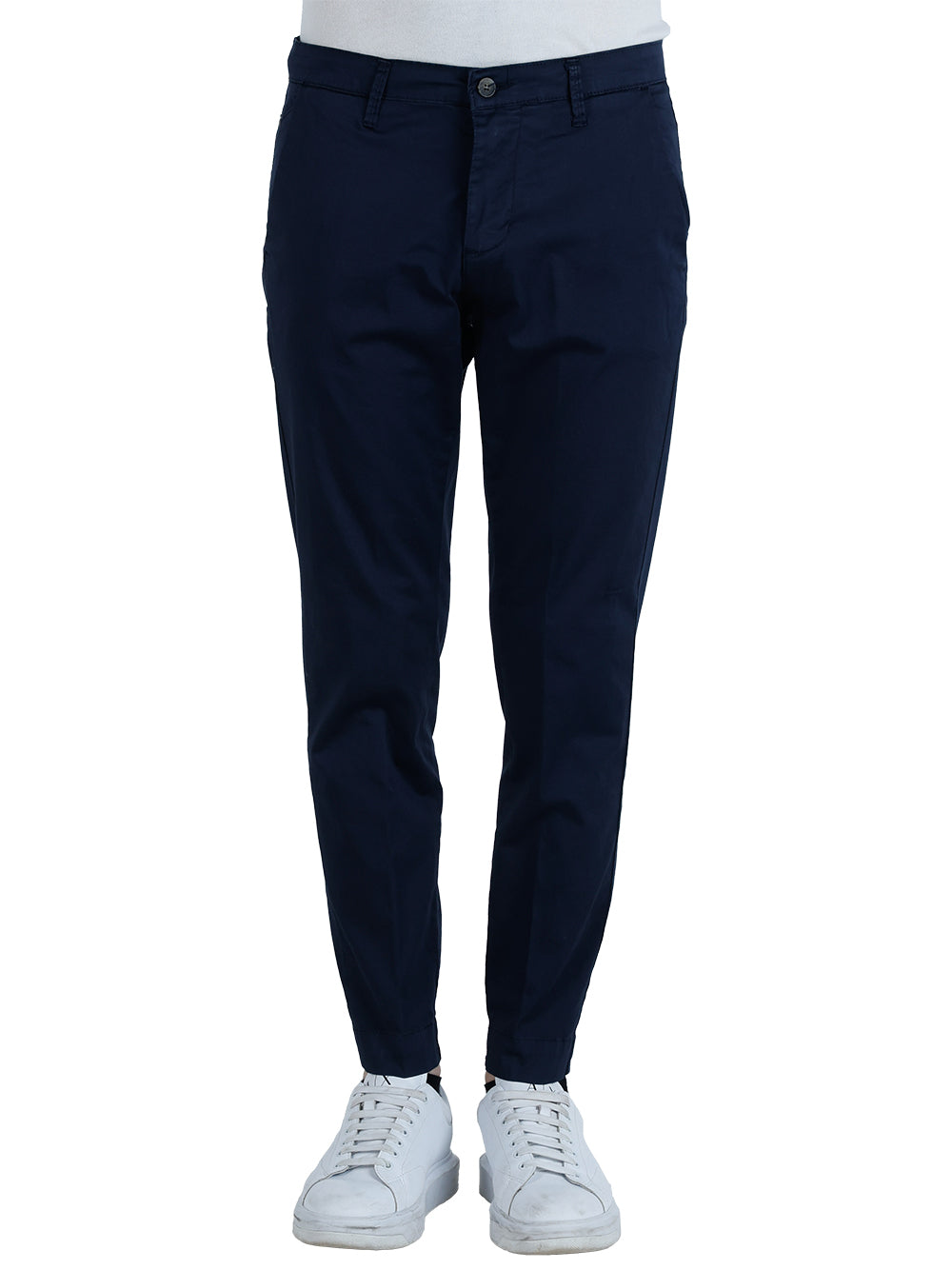 Pantalone Casual Uomo Blu