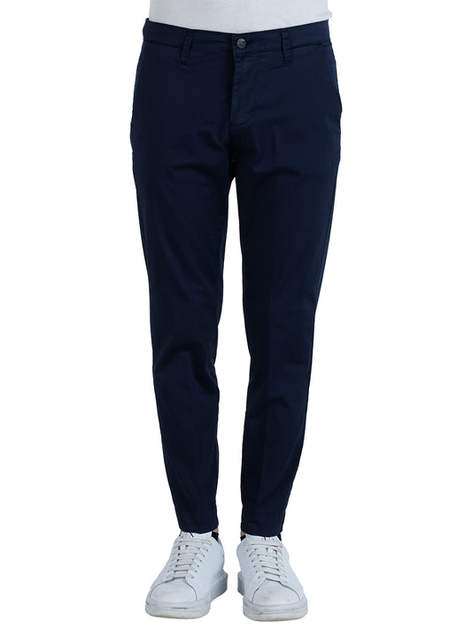 Pantalone Casual Uomo Blu