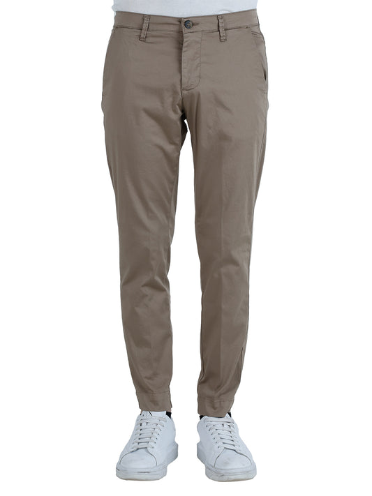Pantalone Casual Uomo Kaki