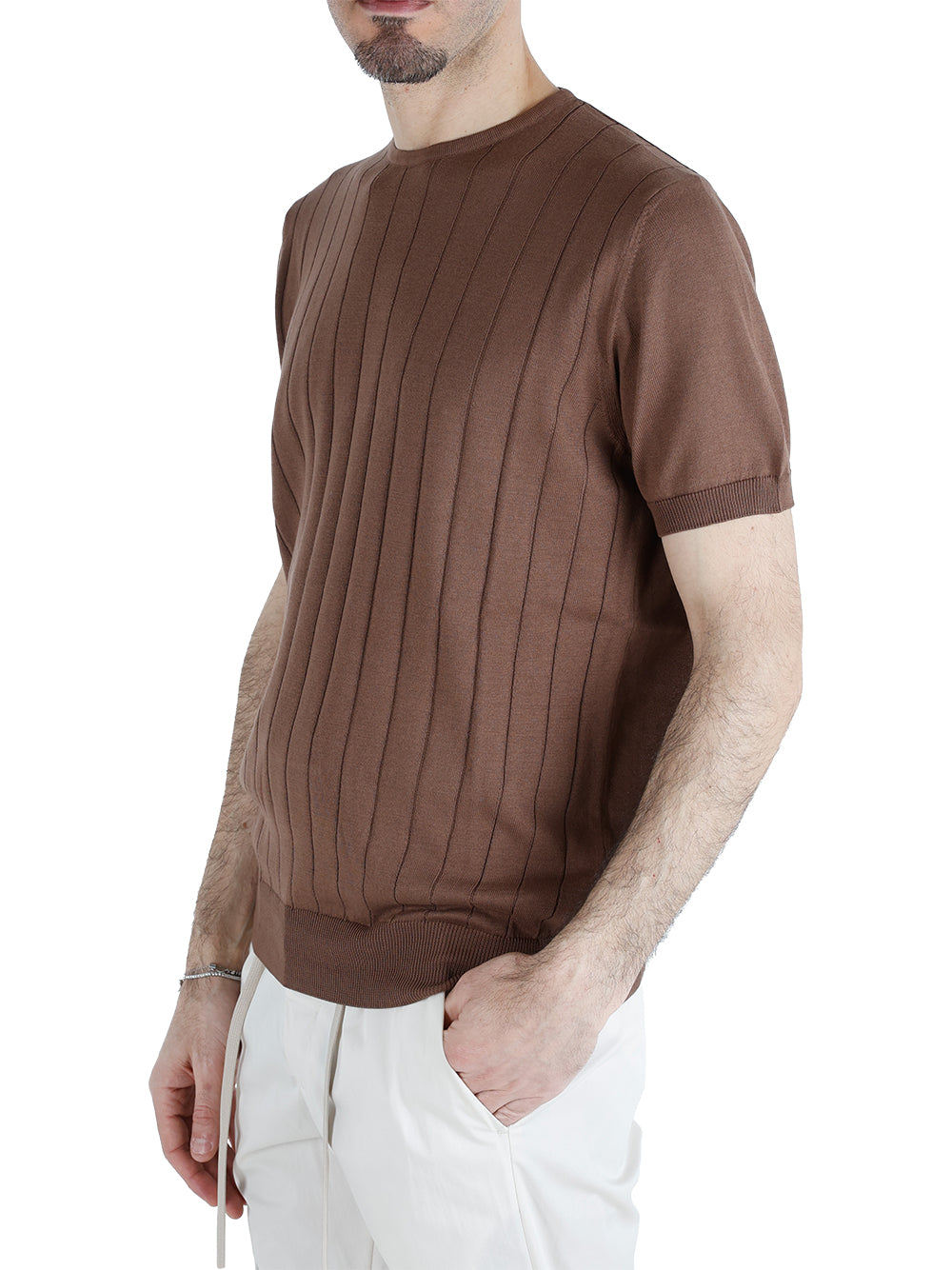 Pullover Uomo Tabacco
