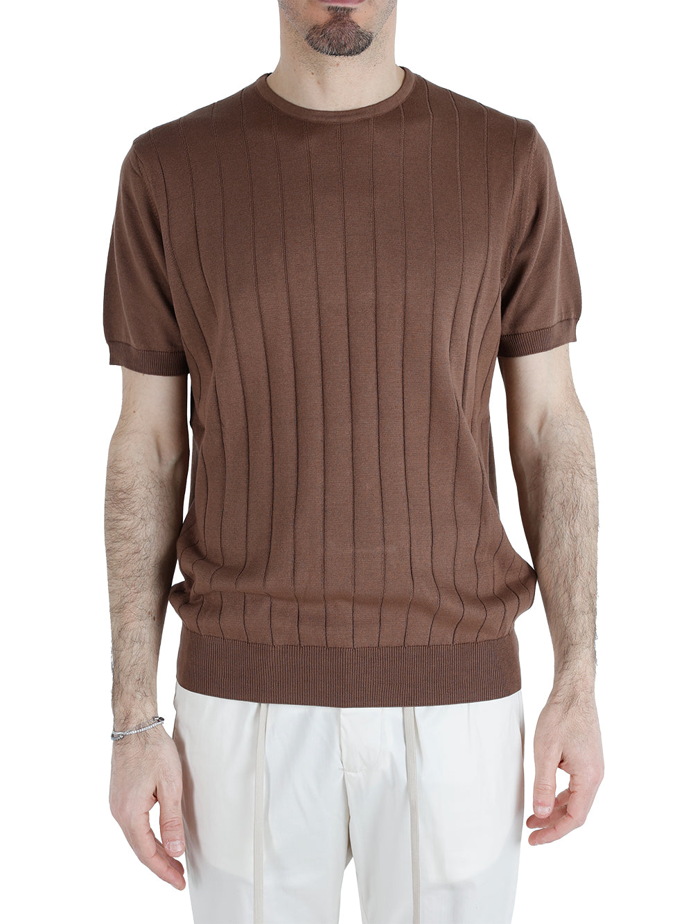 Pullover Uomo Tabacco