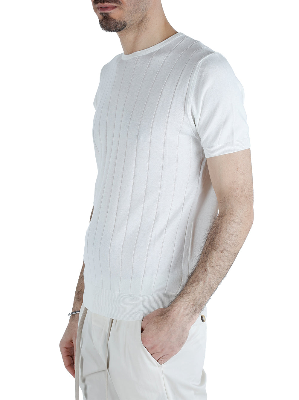 Pullover Uomo Latte