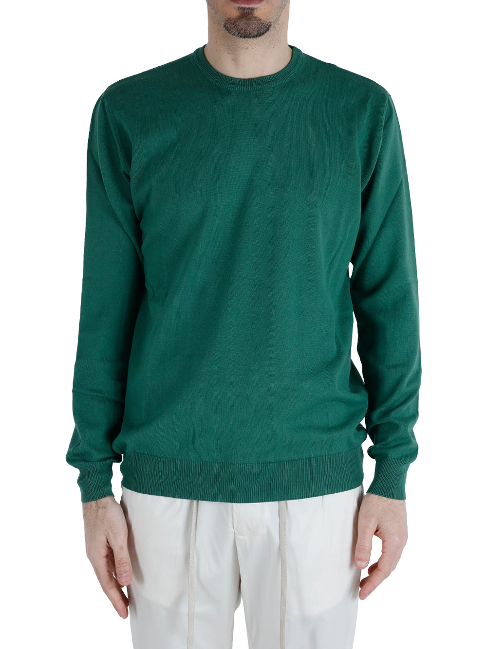 Pullover Uomo Verde bottiglia