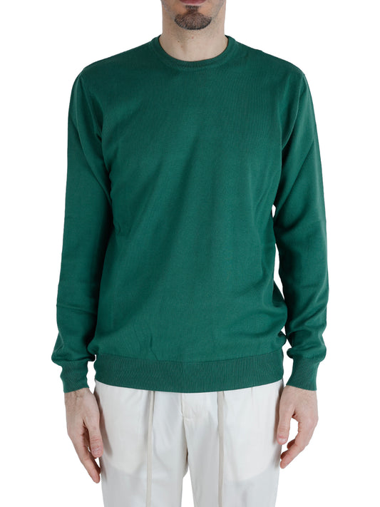 Pullover Uomo Verde bottiglia