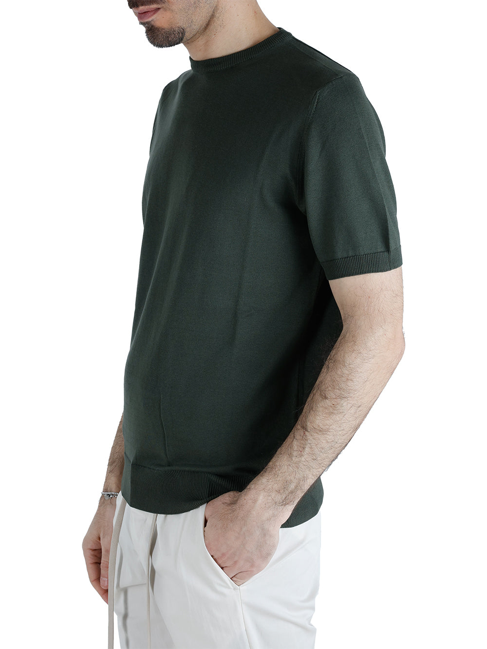 Pullover Uomo Verde militare
