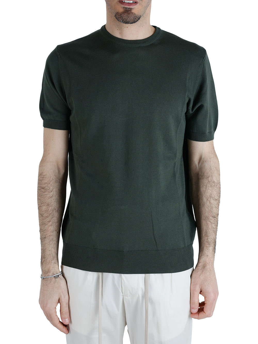 Pullover Uomo Verde militare