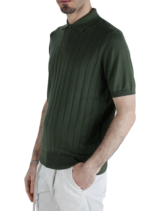 Polo Uomo Verde militare